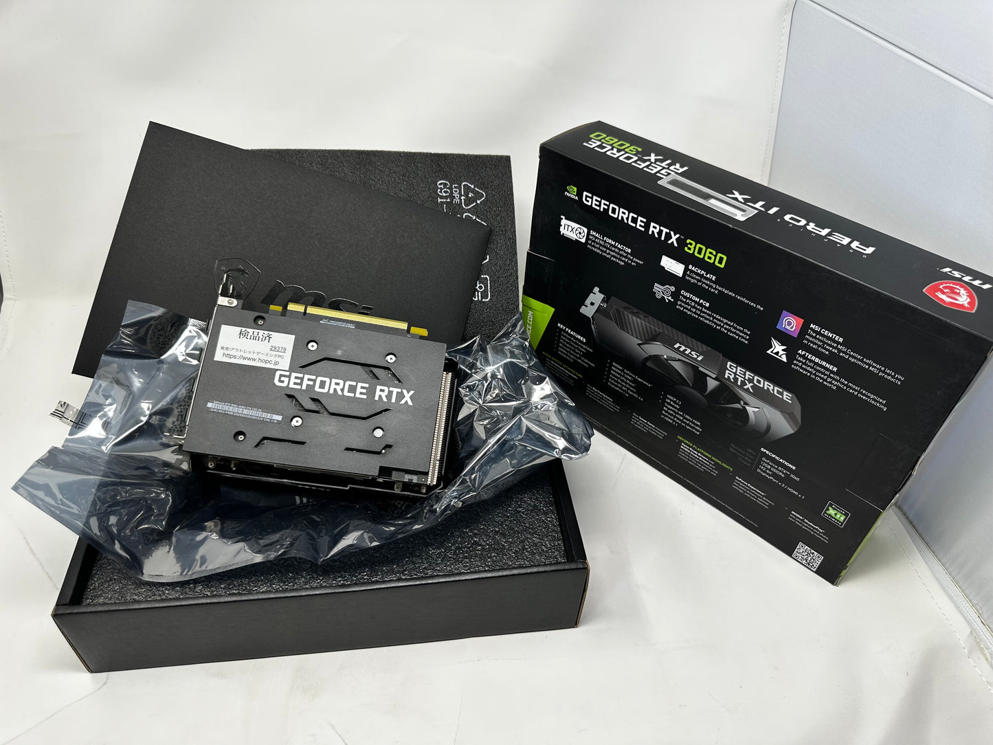 GeForce RTX™ 3060 AERO ITX 12G OC