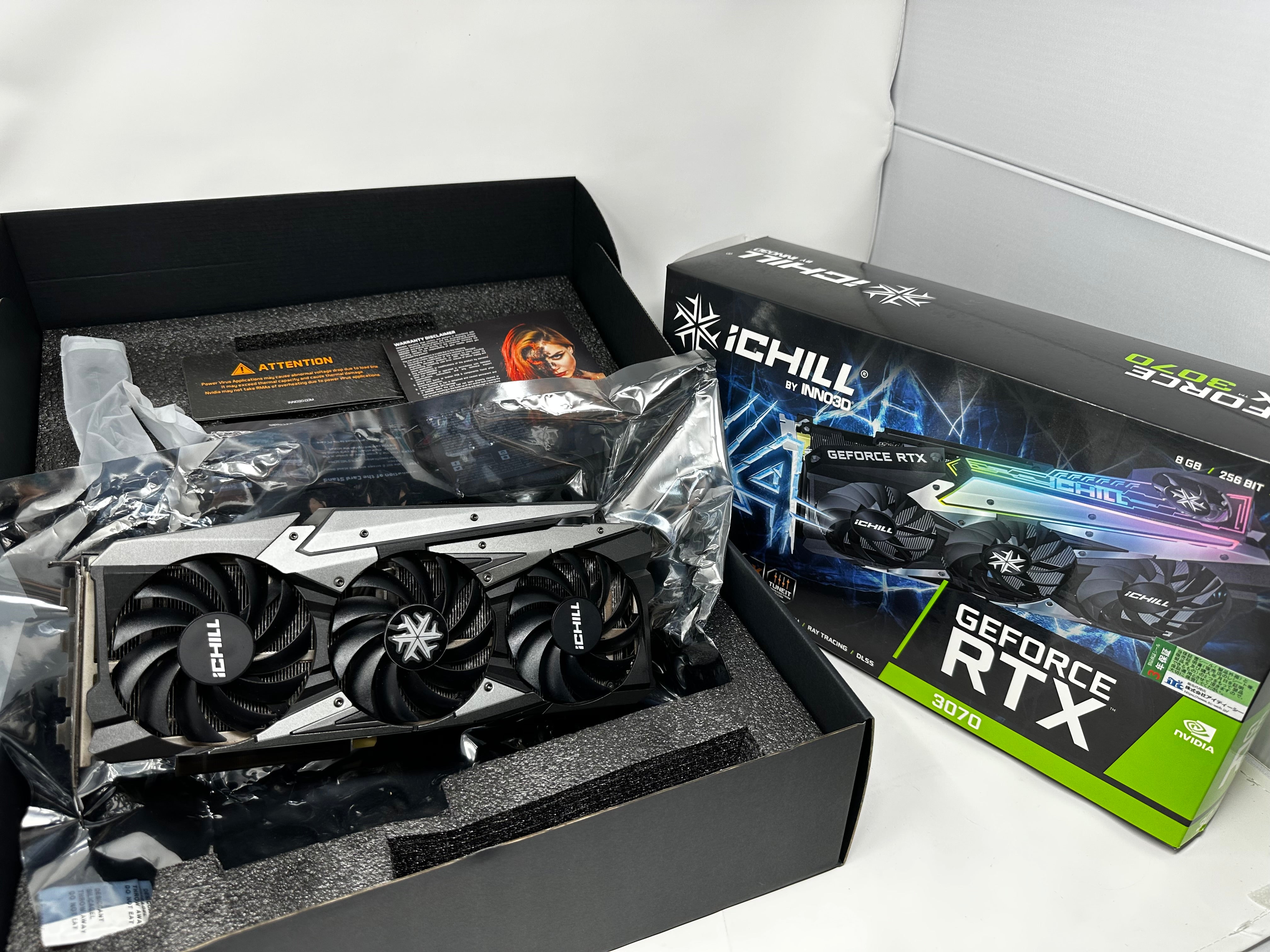 【非LHR】INNO3D GeForce RTX 3070 iChiLL X4