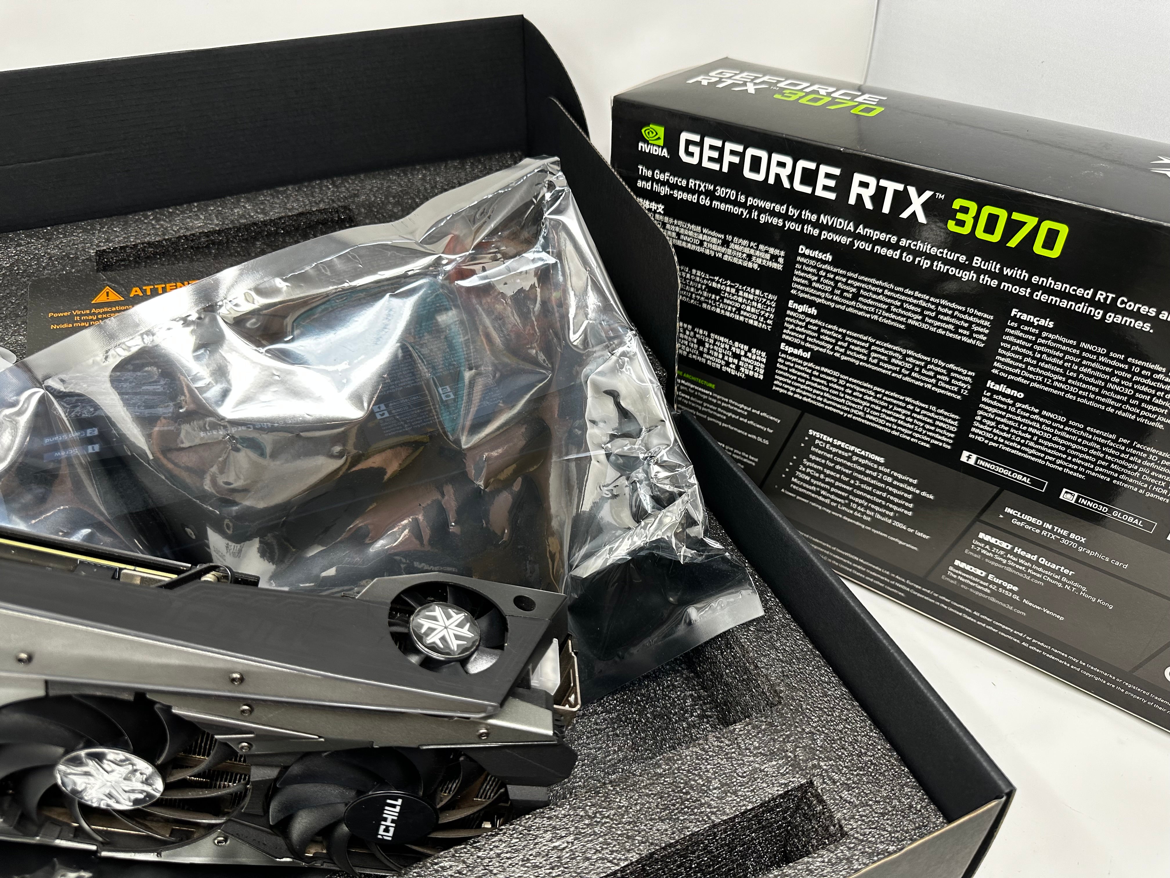 INNO3D GEFORCE RTX 3070 ICHILL X4