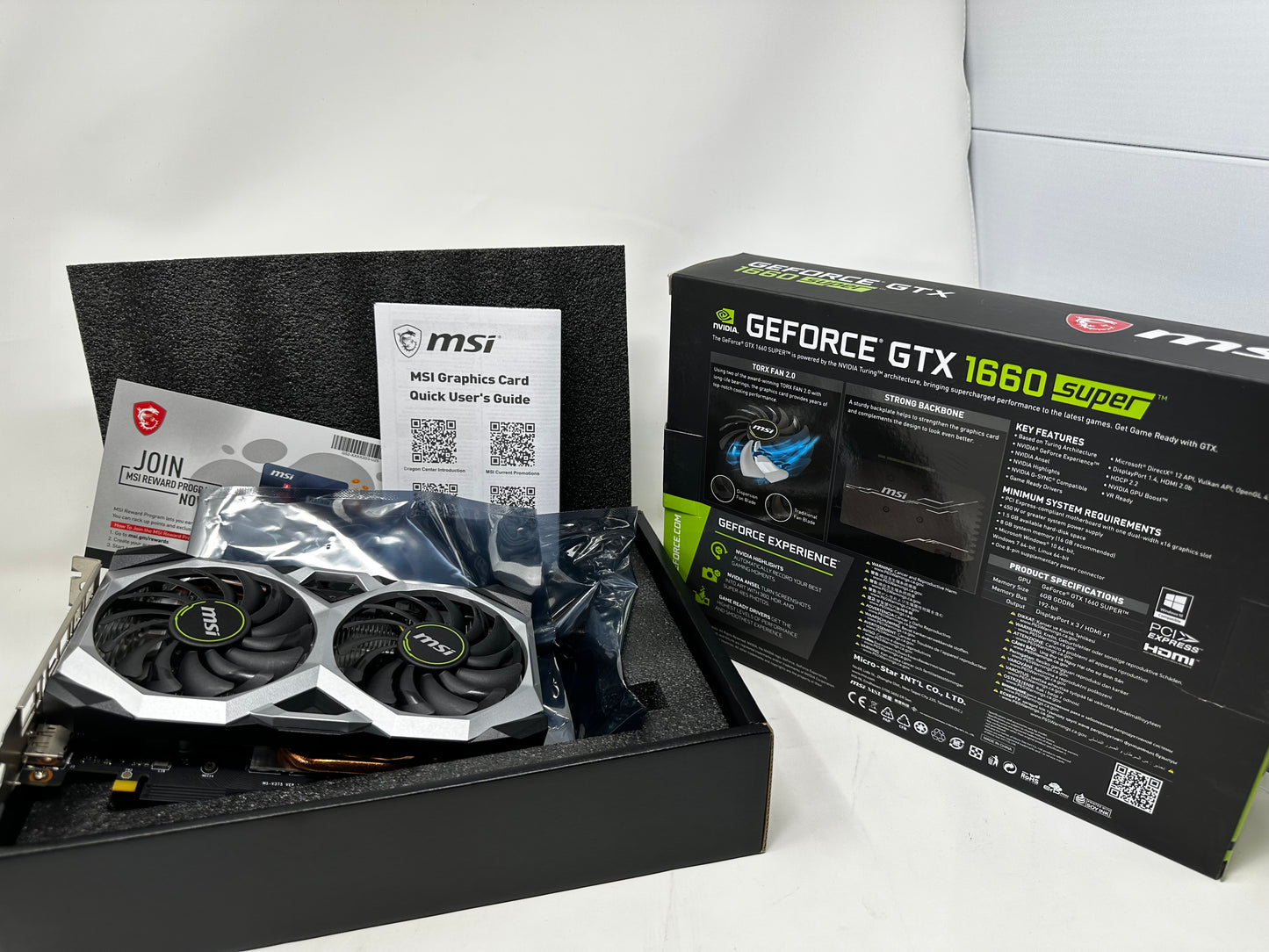 GeForce GTX 1660 SUPER™ VENTUS XS OC