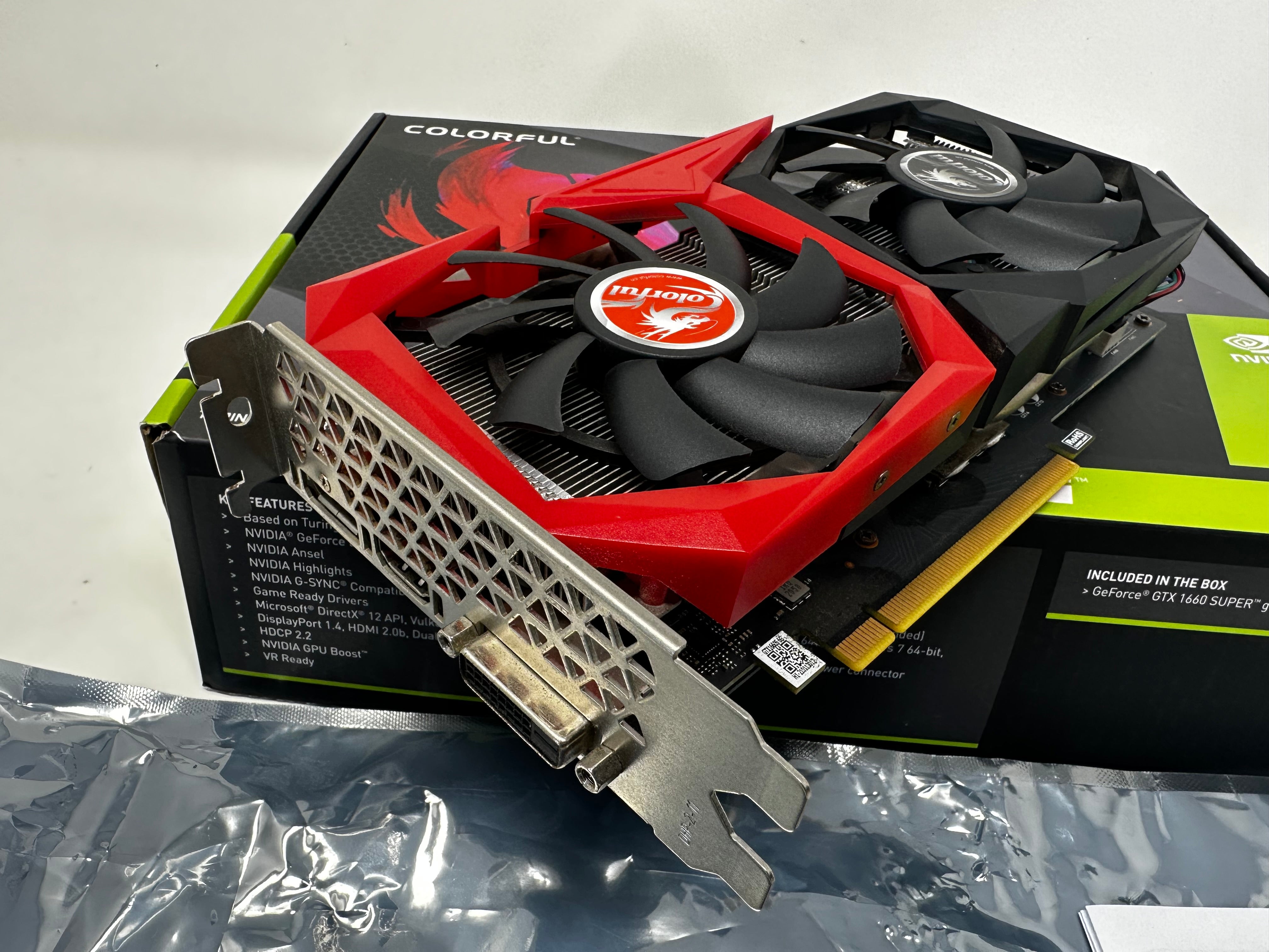 [美品]Colorful GeForce GTX 1660 SUPER NB