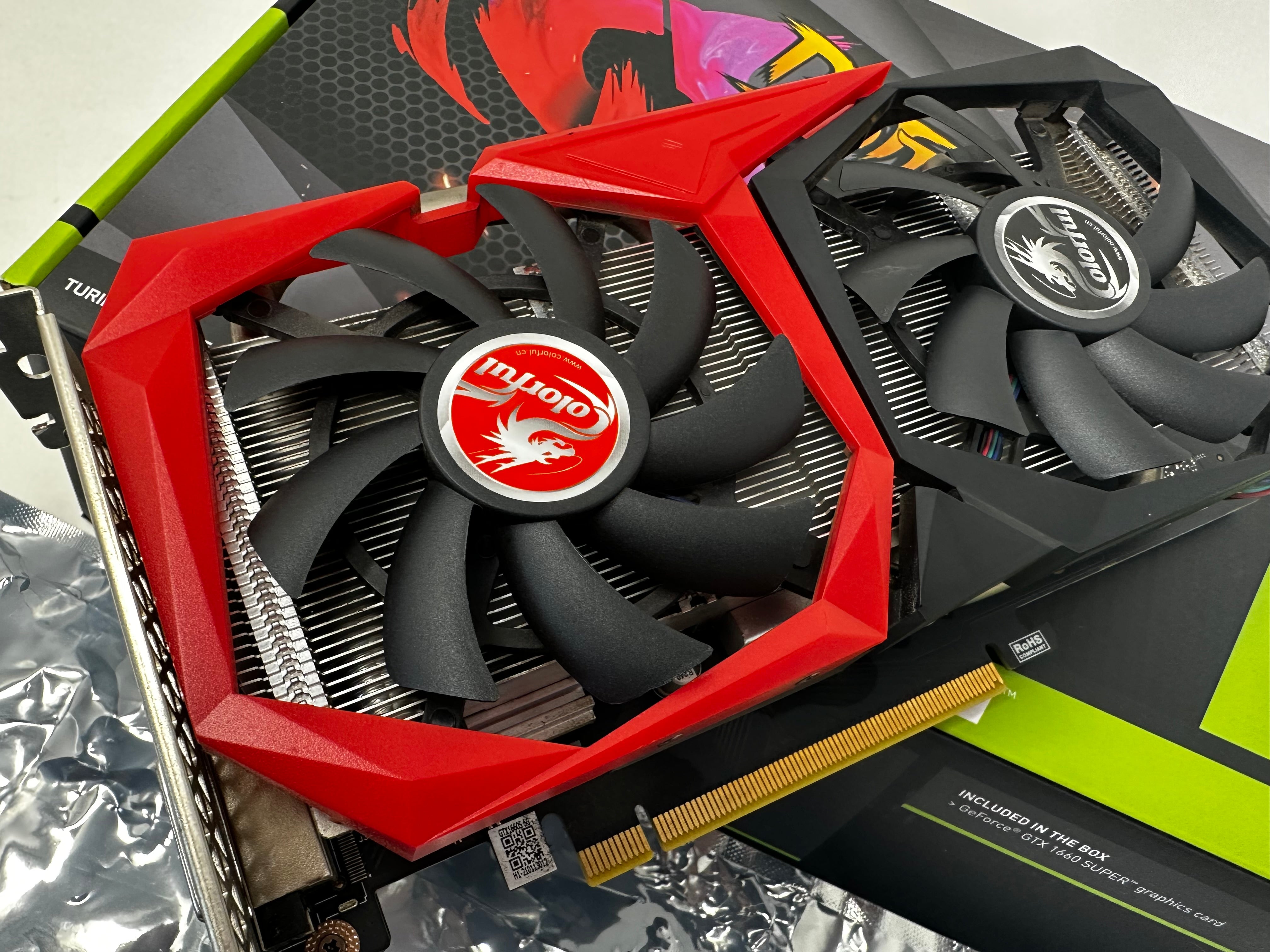 [美品]Colorful GeForce GTX 1660 SUPER NB